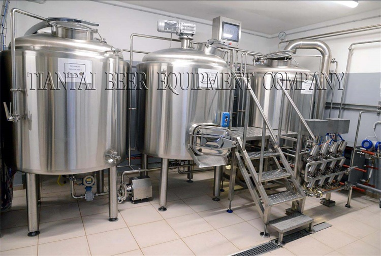 <b>Tiantai 1000lts Microbrewery System With Automatic control</b>